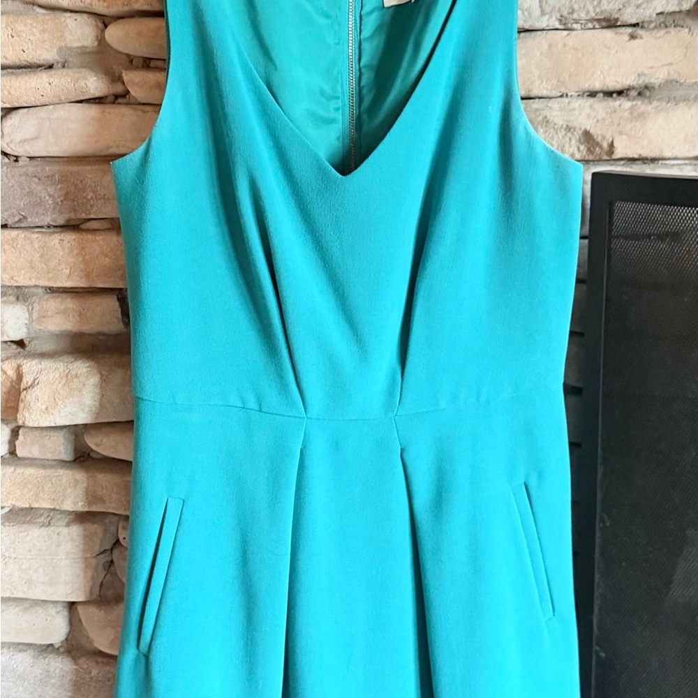 LOFT Vibrant Blue Sleeveless Mini Dress